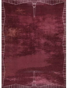 Tapis Rouge Прямоугольный коврик ручной работы La scala Tr1240