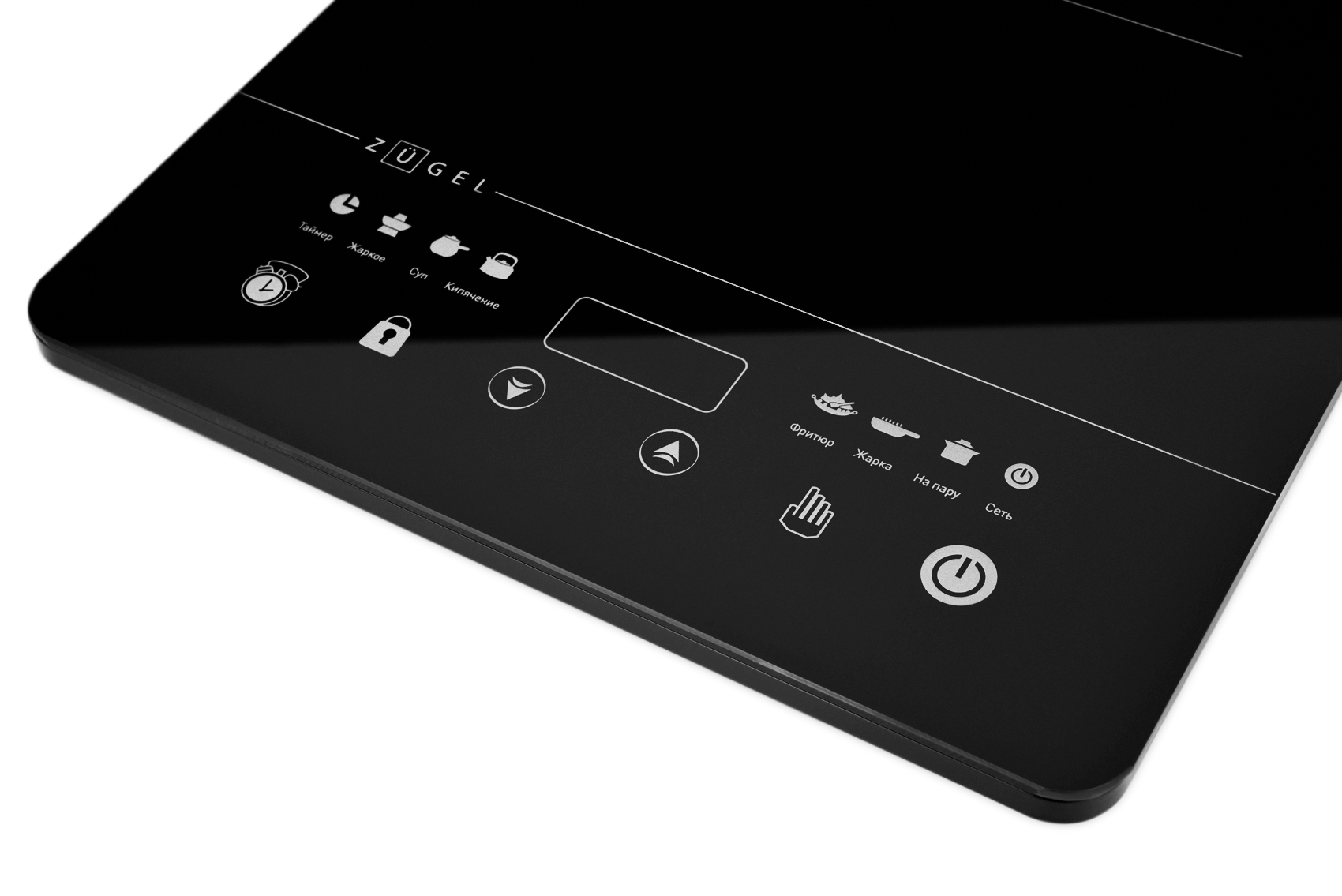 9979555 Плита компактная электрическая ZUGEL ZIHF60B черный STDN-0105059 - Вид №1