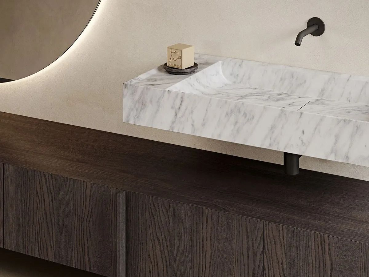 Мраморная прямоугольная столешница Inbani Paral ARCH-00100475 - Вид №4