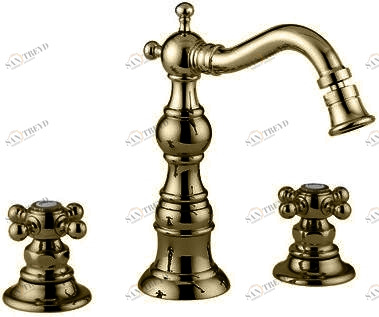 Смеситель MIGLIORE Arcadia ML.ARC-8325.BR для биде на 3 отв. - бронза 