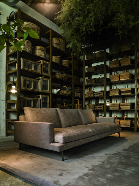 Verzelloni Секционный диван со съемным чехлом из ткани Larsen sun-id-1458754 - Вид №4