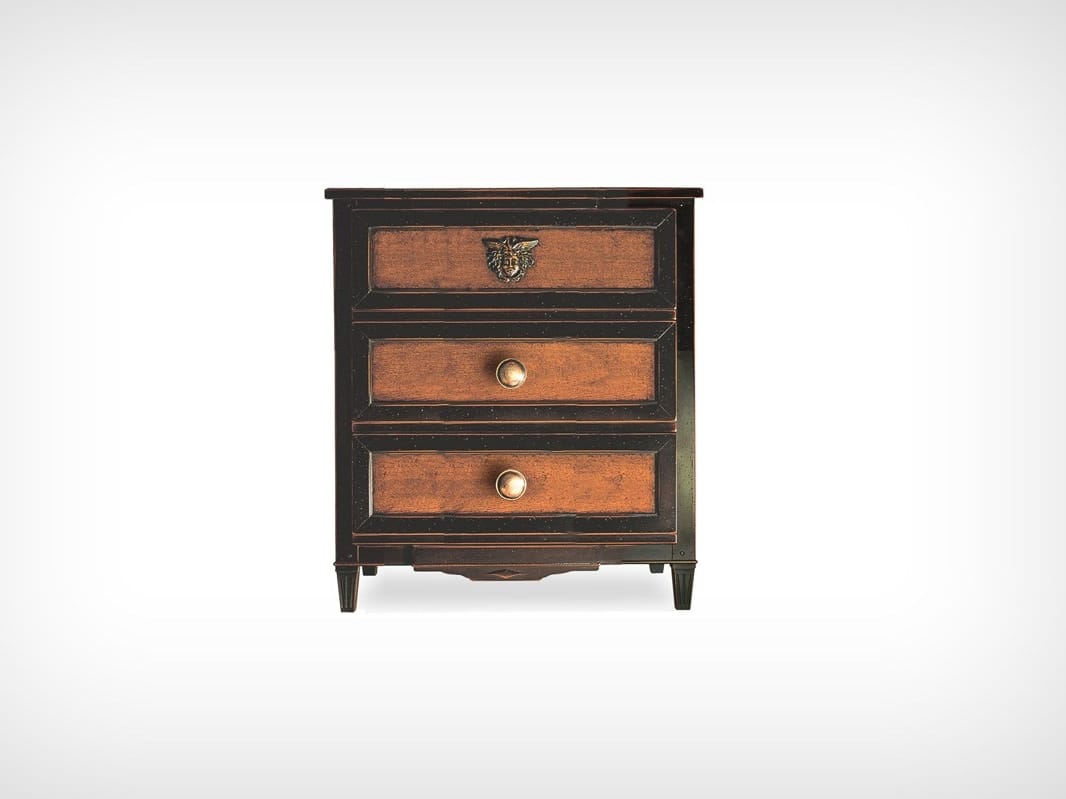 Вишневая тумбочка с ящиками L'Origine Медуза ARCH-00044809 - Вид №1