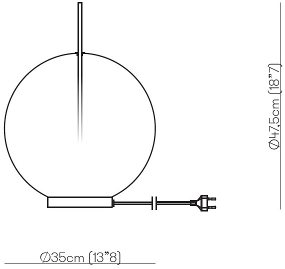 VeniceM Настольная лампа из дутого стекла с диммером Misty sun-id-1485523 - Вид №3