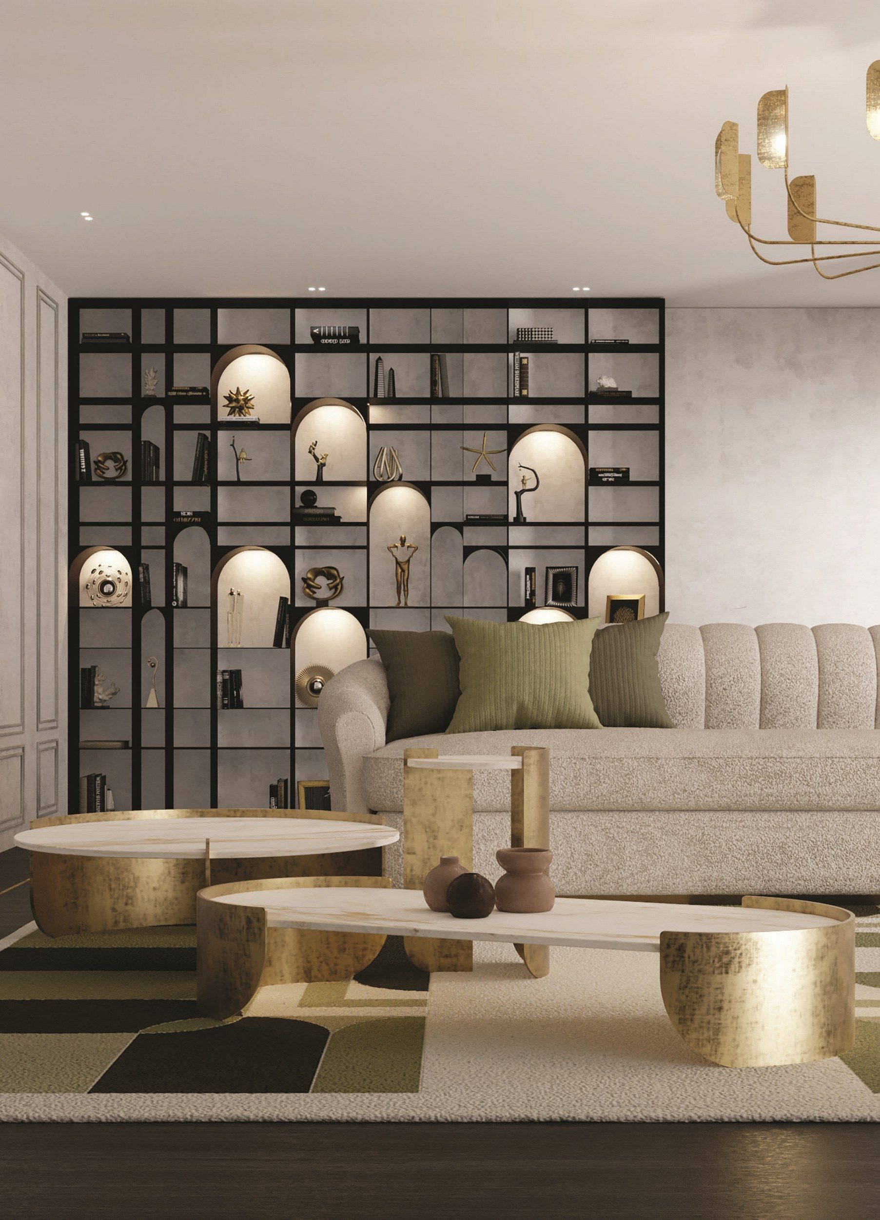 Высокий круглый керамический журнальный столик CASA +39 ENCORE Italia ARCH-00067830 - Вид №2