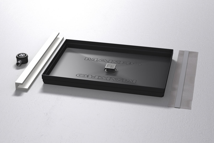 Makro поддон для душа, подлежащий облицовки Pluvio PST sun-id-2017738 - Вид №5