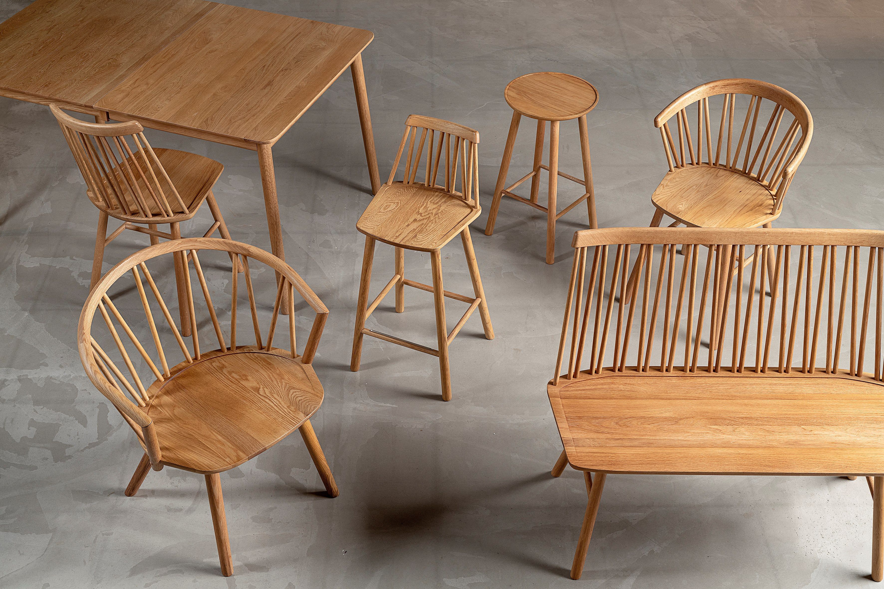 Дубовое кресло Hans K ZigZag ARCH-00122430 - Вид №1