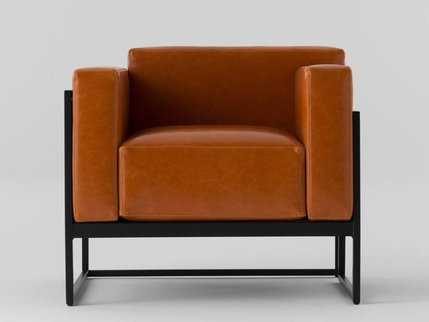 TrabA' Кресло из ткани с подлокотниками Kirk 0060 - Вид №1