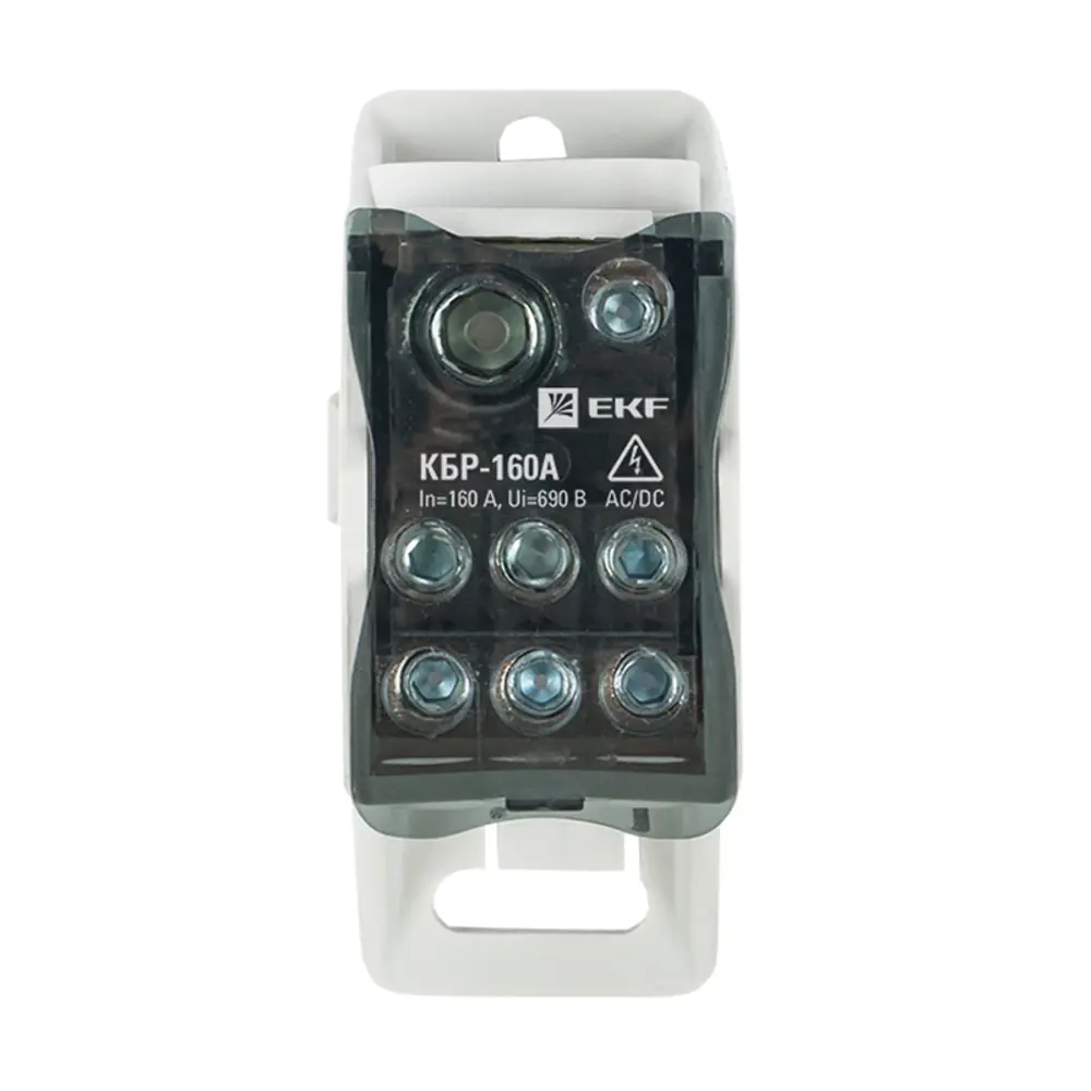 Распределительный блок EKF КБР на DIN-рейку 160А для электрощитов 84407544 STLM-1575720 - Вид №2