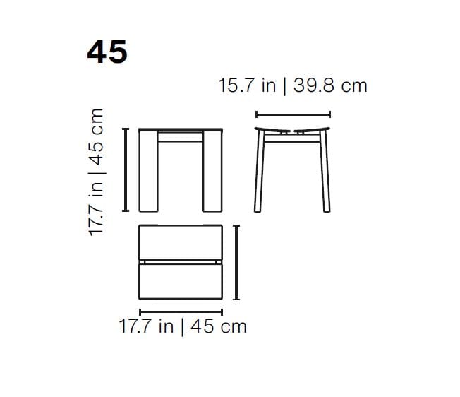 Алюминиевый низкий садовый стул с порошковым покрытием RS Barcelona Seu ARCH-00071607 - Вид №5