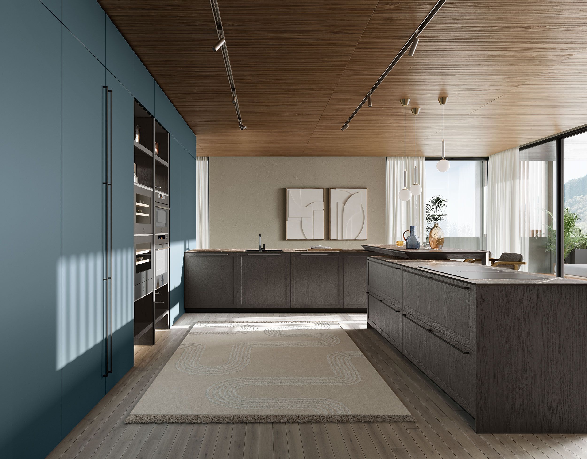 Кухня с островом Copatlife Life Projects ARCH-00051594 - Вид №8