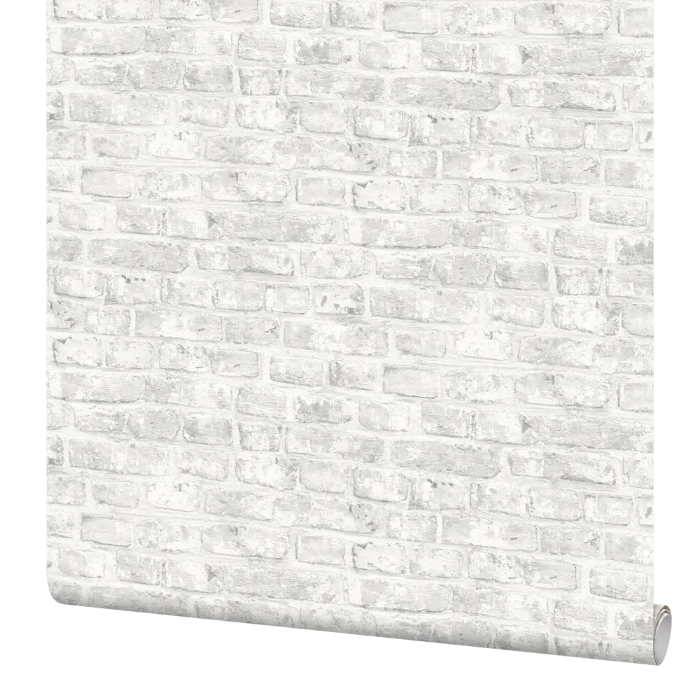 Обои флизелиновые Inspire Brick серые 1.06 м 636628 STLM-2166157