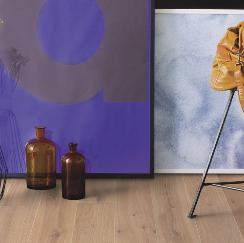 Массивная доска Boen Solid Plank Traditional Белый 162 Live Natural Дуб Рустик (Гладкая) 800-2220х162 мм EICB4MWD - Вид №4