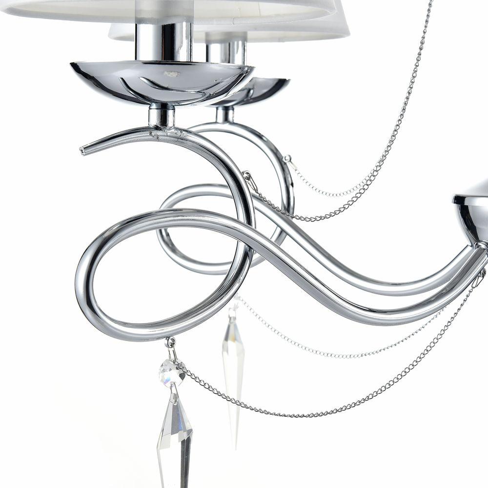 Подвесная люстра Freya Haley FR2909-PL-05-CH FREYA HALEY 186734 Белый  - Вид №2