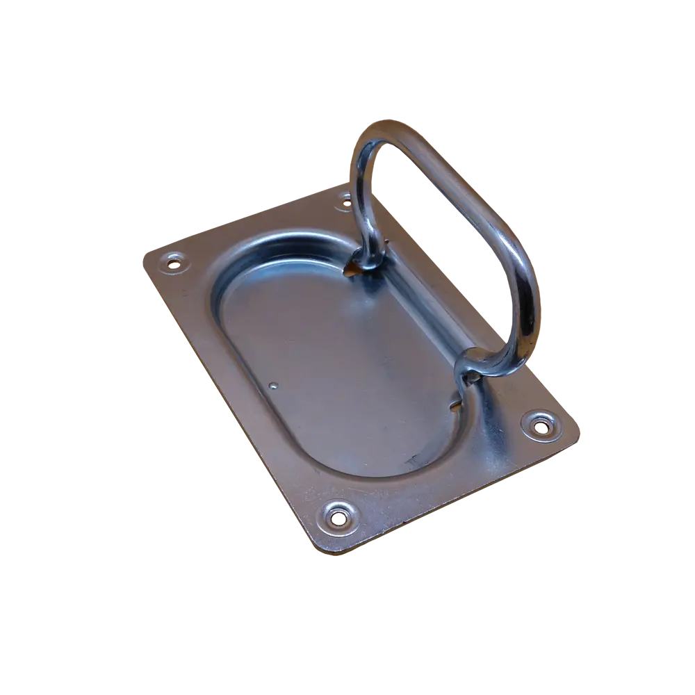 Скрытая ручка для погреба Левша У8-2579.Ц цвет серебро STLM-2135478