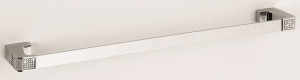 H9000/45CRС Sanibano Diamond, полотенцедержатель, длина 51 см, цвет хром-кристаллы Swarovski crystal