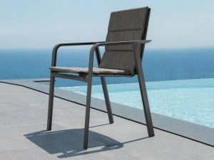 Talenti Штабелируемый садовый стул со встроенной подушкой Milo Mlotxpp