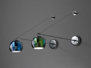 Регулируемый настенный светильник