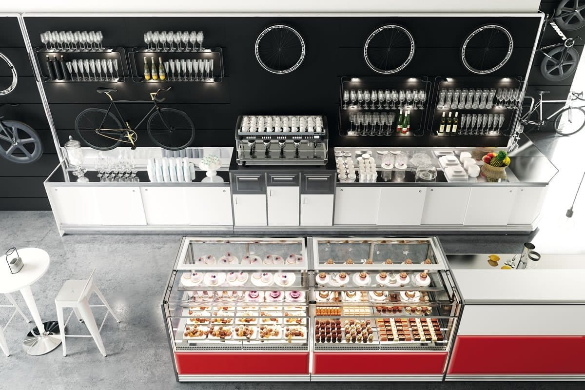 Деревянная барная стойка Frigomeccanica Next ARCH-00102318 - Вид №30