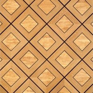 Художественный паркет Da Vinci Щитовой 26-161 Дуб (Гладкая) 500х500 мм.