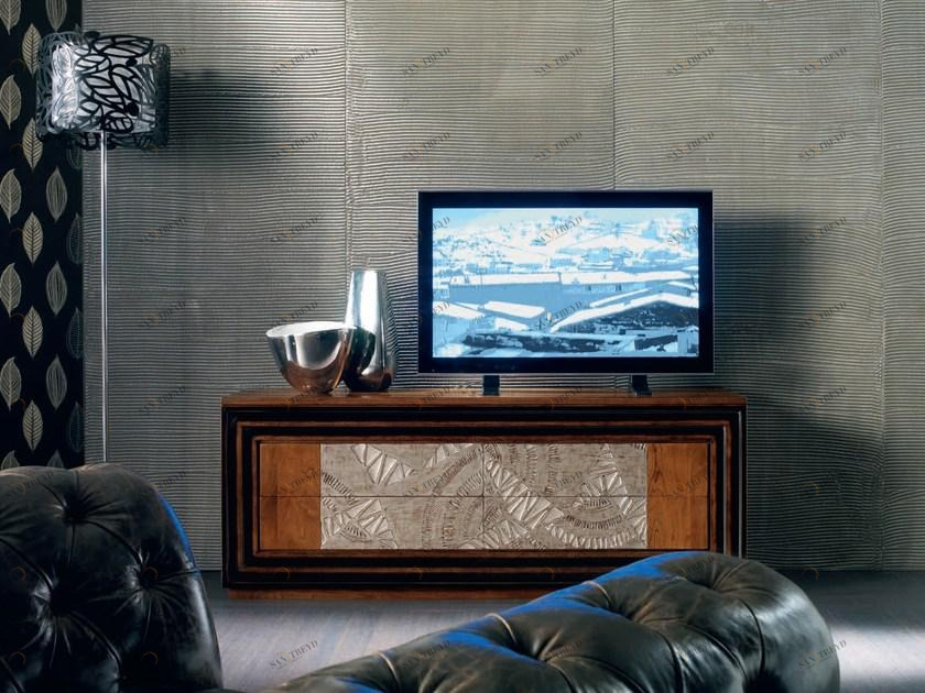 Cantiero Буфет с серебряным листом с ящиками Étoile day El013s