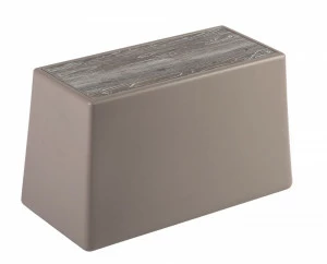 Прикроватная тумбочка дизайнерская серая Fancy DORELAN ДЛЯ ЖИЗНИ 012056 Бежевый