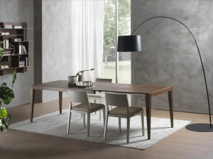 Прямоугольный выдвижной обеденный стол