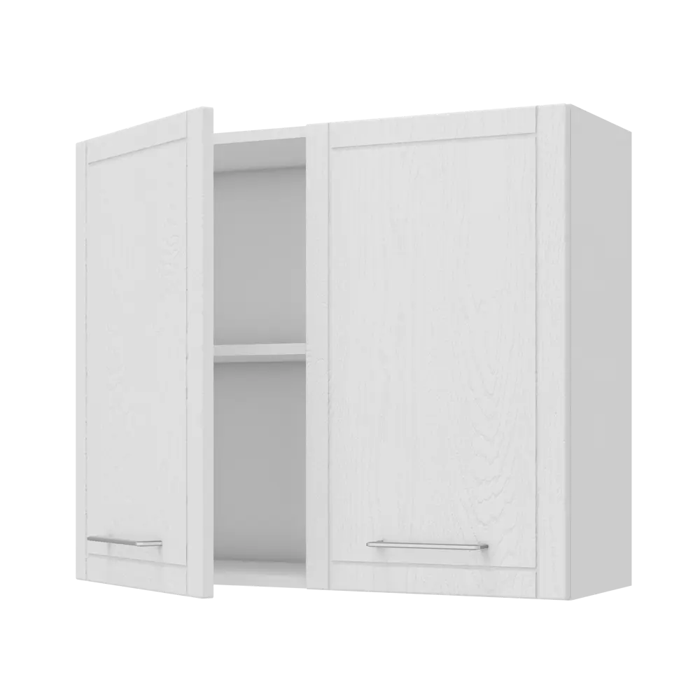 DELINIA Шкаф навесной Агидель белый 80х67.6х29 см для современной кухни 86586449 STLM-0881273 - Вид №3