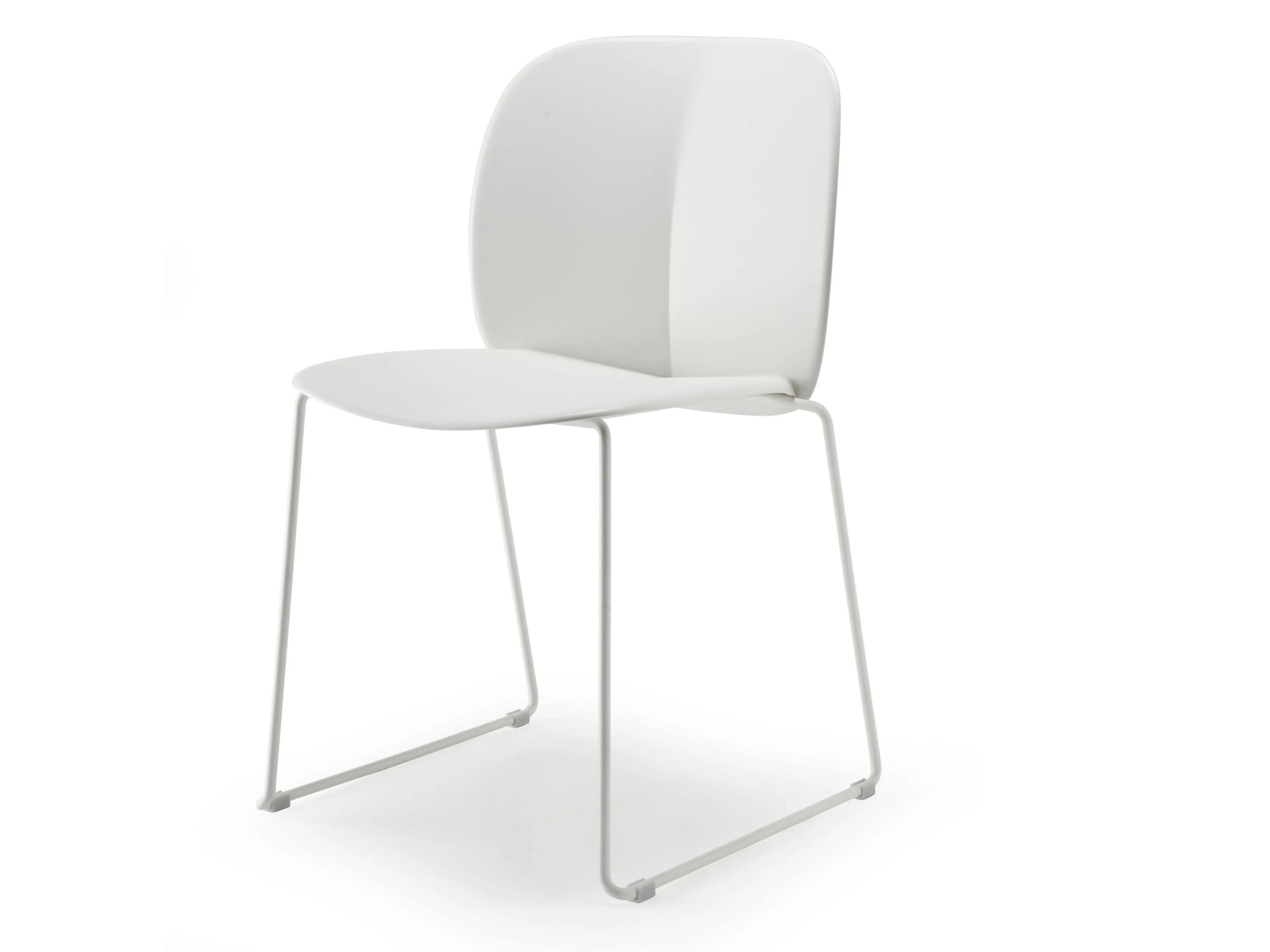 Рециркулированный пластиковый стул с металлическими ножками S-CAB Mentha ARCH-00121809