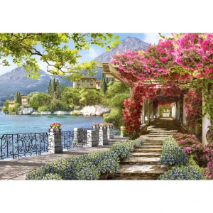 Фотообои Озеро Комо бумажные 368x254см WM-92