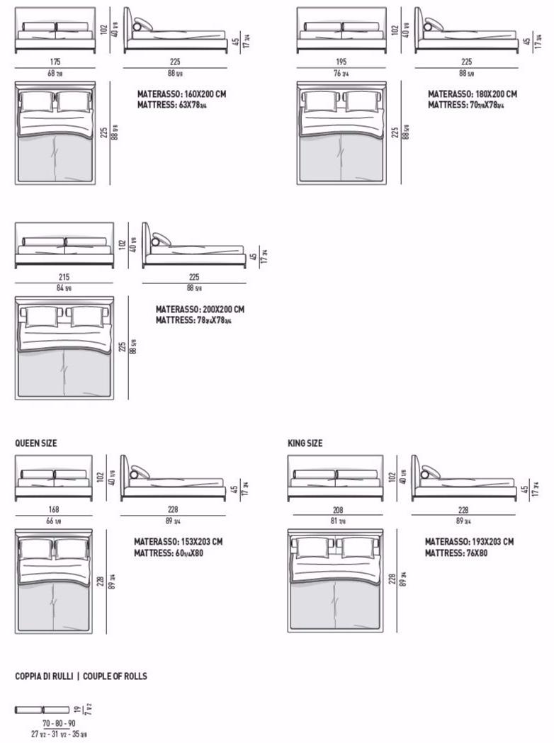 Minotti Постель Andersen system sun-id-1397459 - Вид №4