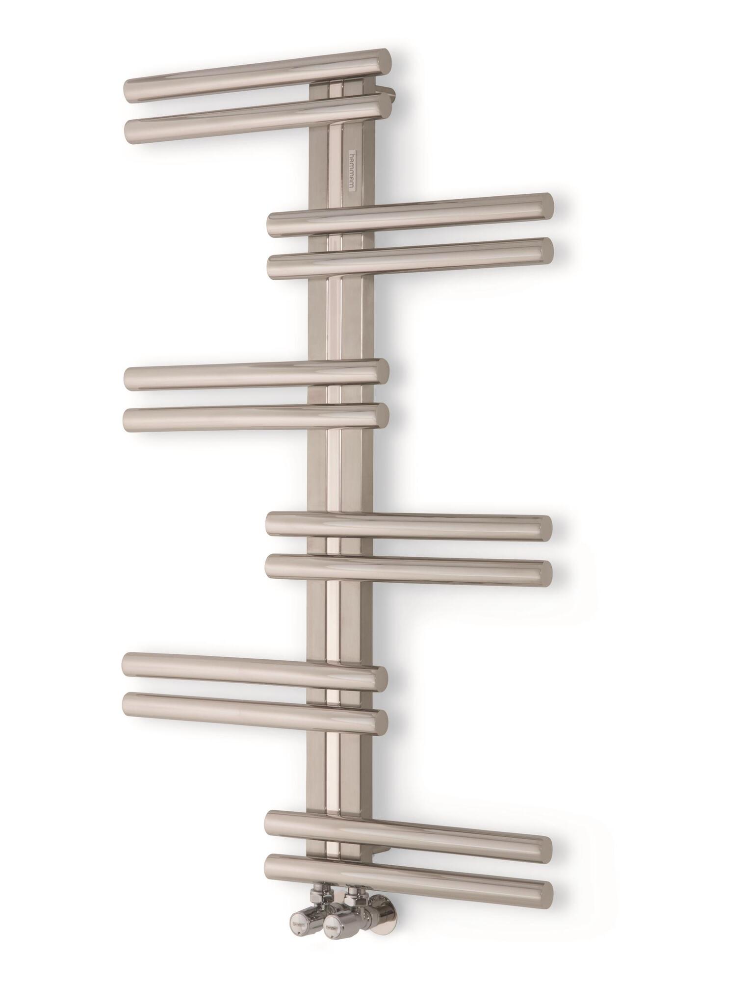 Полотенцесушитель Hammam REFLECTION Stainless steel  комбинированный; электрический или водяной Сталь  - Вид №19