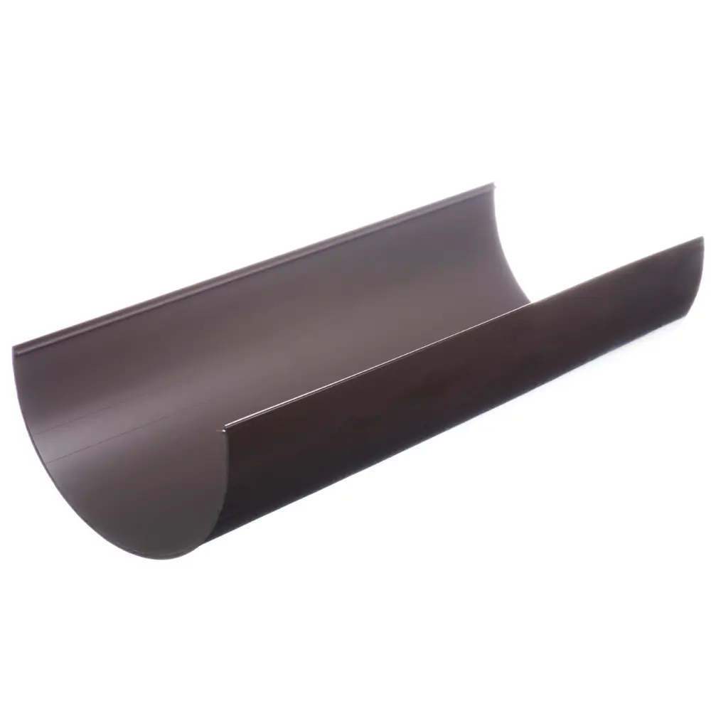 81930164 Желоб водосточный Dacha 120 мм 3 м коричневый STLM-1015902 DÖCKE 