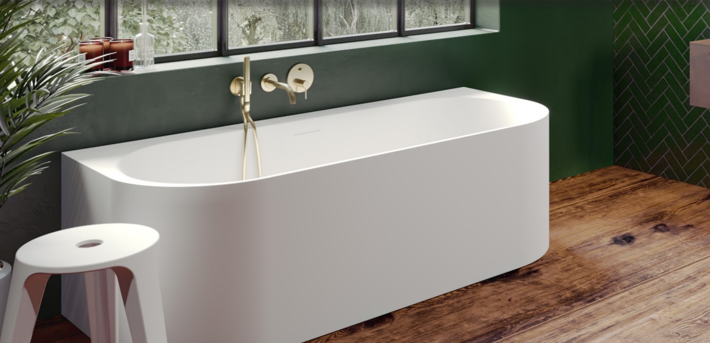 Essence back2wall 180 x 80_BS72005 Ванна Riho Essence Santreyd - Вид №4