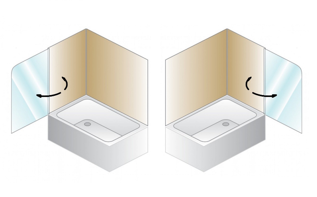 00955 Душевое ограждения на борт вынны Kolpa-San Словения  - Вид №1
