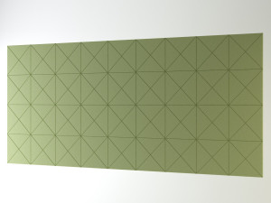 Рециркулированная пластиковая акустическая панель