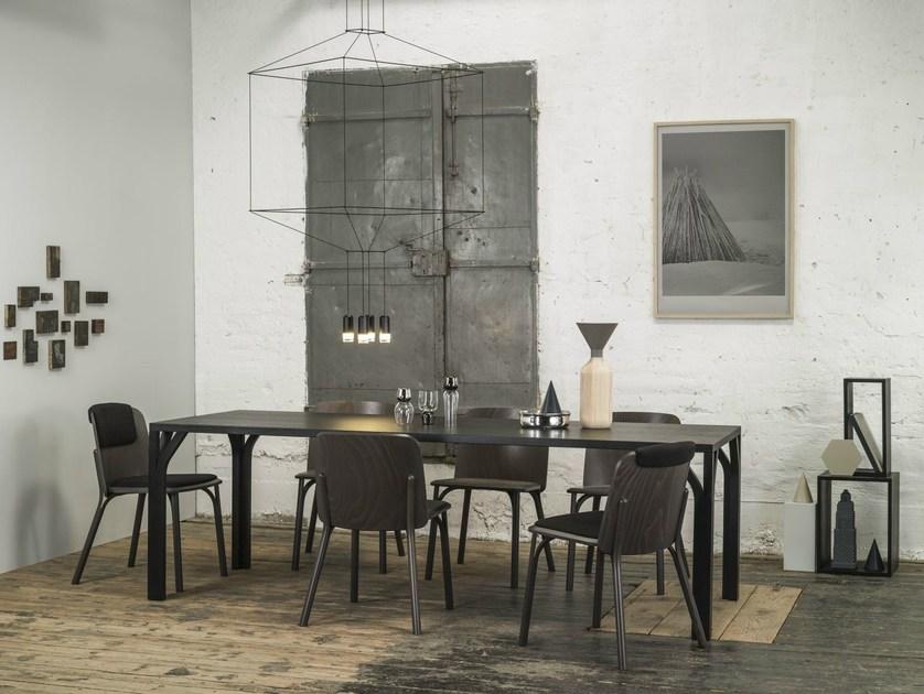 TON Мягкое деревянное кресло Split sun-id-1421826 - Вид №3