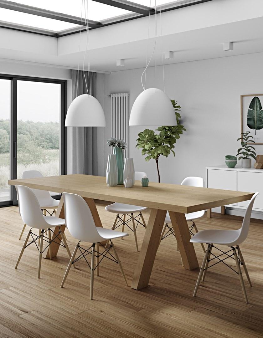 TemaHome Прямоугольный обеденный стол из фанерованной древесины sun-id-1487035 - Вид №5