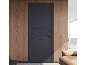 Лакированная распашная дверь