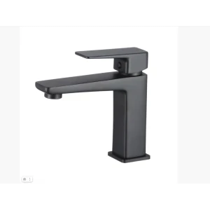 91508005 Смеситель для раковины Wesnaart NAR06-210BL-25100 однорычажный цвет черный STLM-1467289