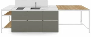 ESTEL GROUP Кухня с островом Isole h90-h105