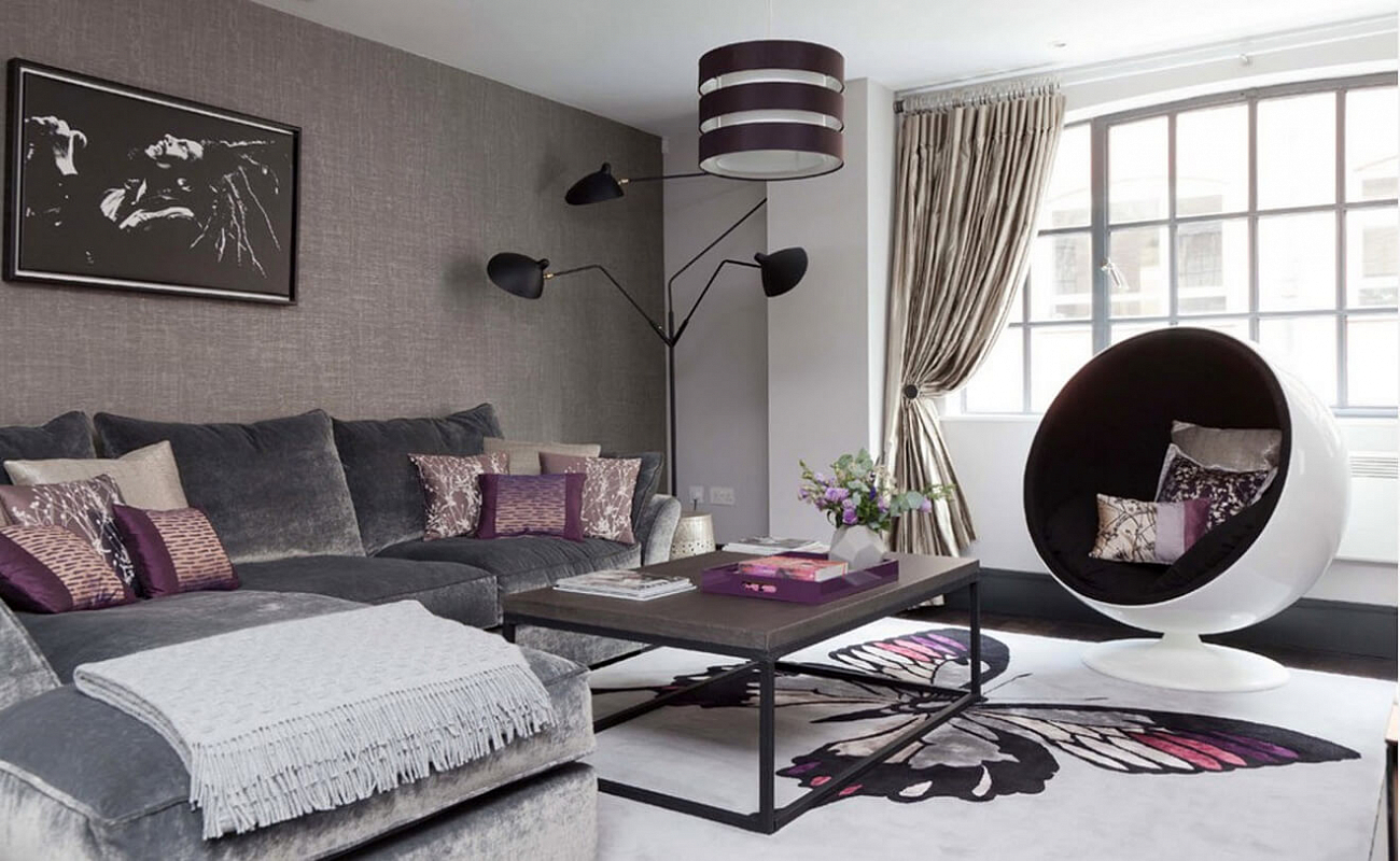 Кресло Eero Aarnio Style Ball Chair черное SOHO DESIGN ДИЗАЙНЕРСКИЕ, EERO BALL 131528 Черный  - Вид №4