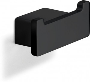 5426(14) Gedy G-Lounge, крючок двойной, цвет черный матовый