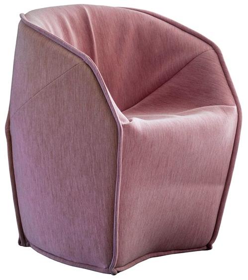 Moroso Кресло со съемным чехлом из ткани с подлокотниками M.a.s.s.a.s sun-id-1372690 - Вид №4