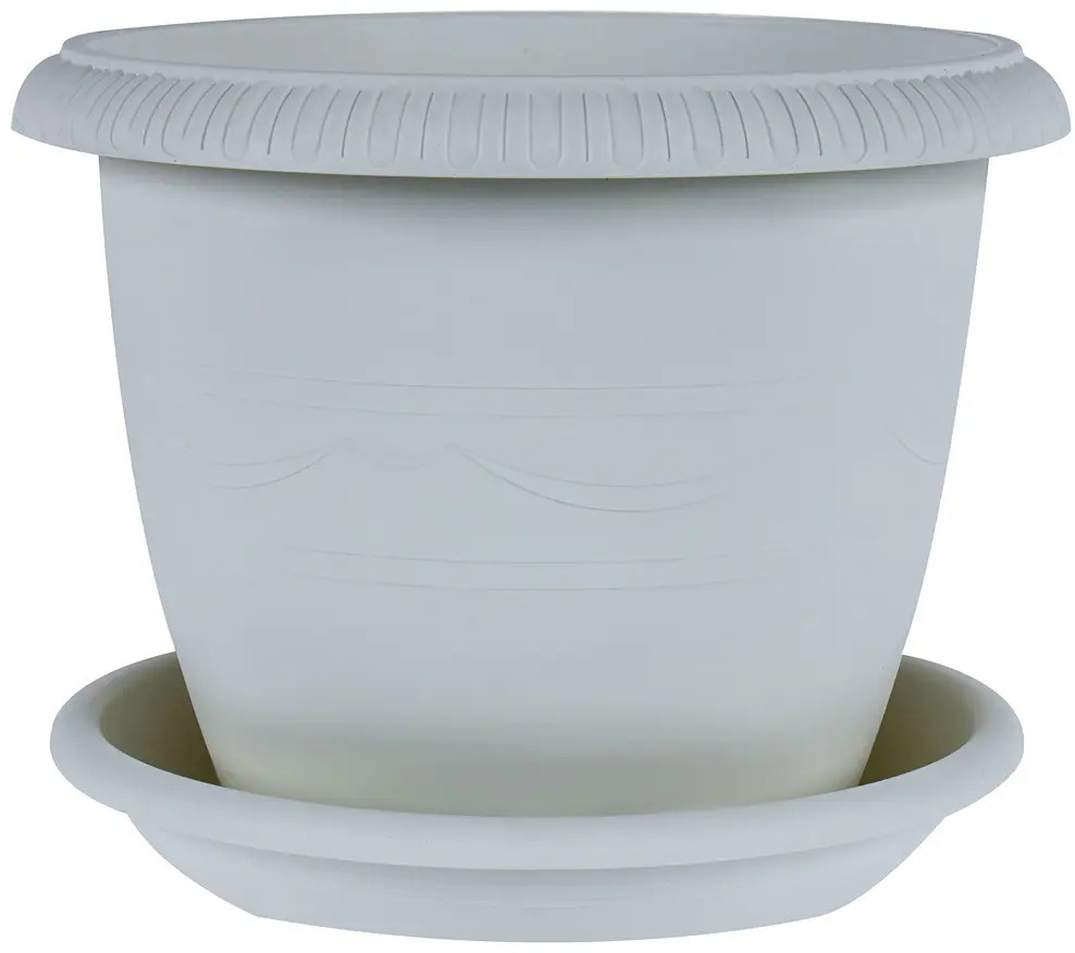 ТЕК.А.ТЕК Горшок Le Jardin с рельефным орнаментом для домашних растений 11951629