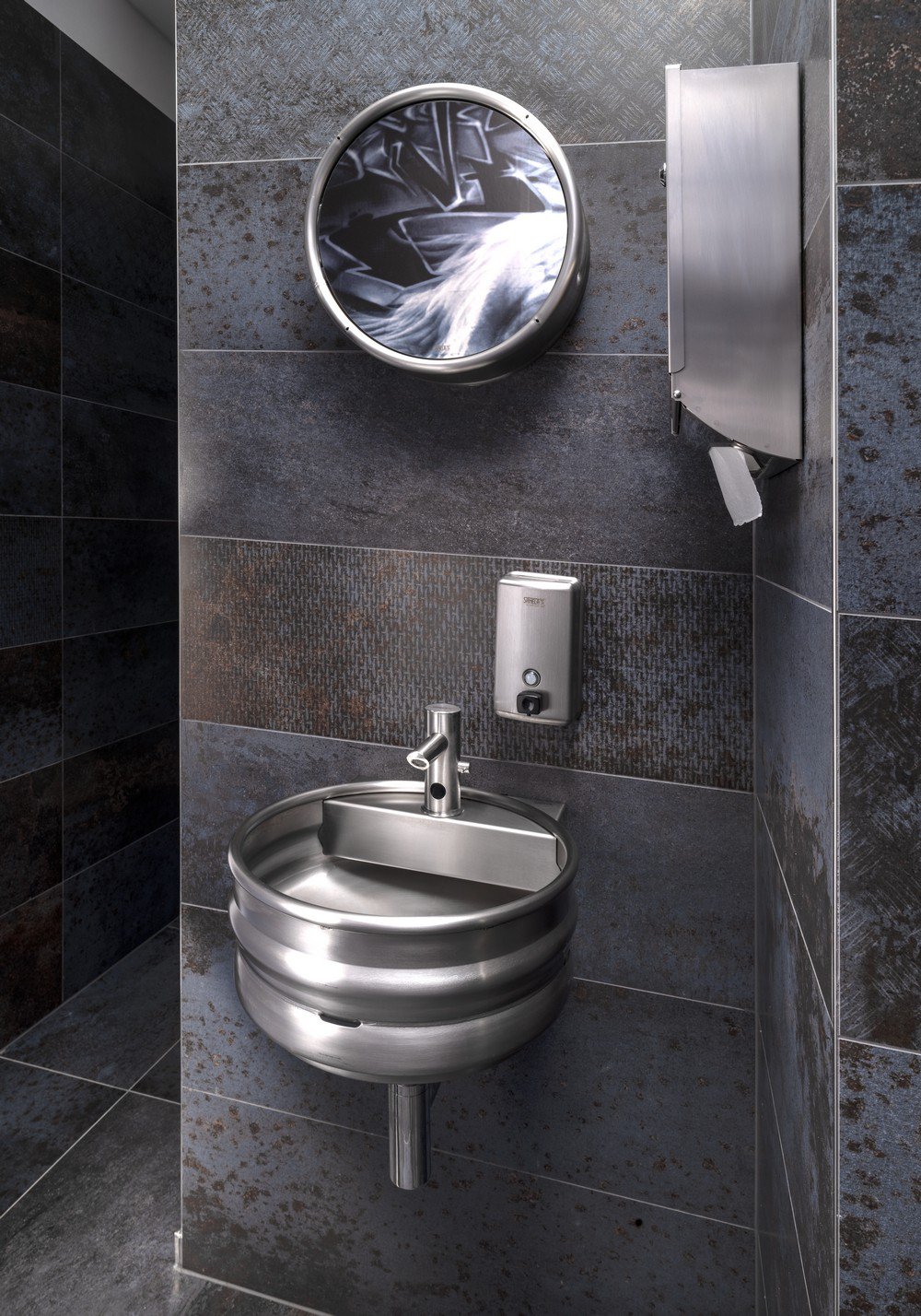 85821 Нержавеющие KEG зеркалo SANELA  - Вид №2