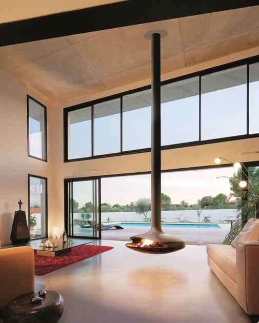 Focus creation Центральный подвесной открытый камин Gyrofocus sun-id-1435164 - Вид №12