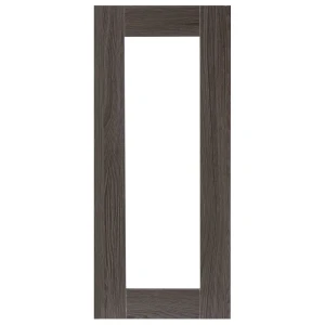 Витрина для шкафа Delinia «Фрейм тёмный» 40x92 см, ЛДСП, цвет коричневый
