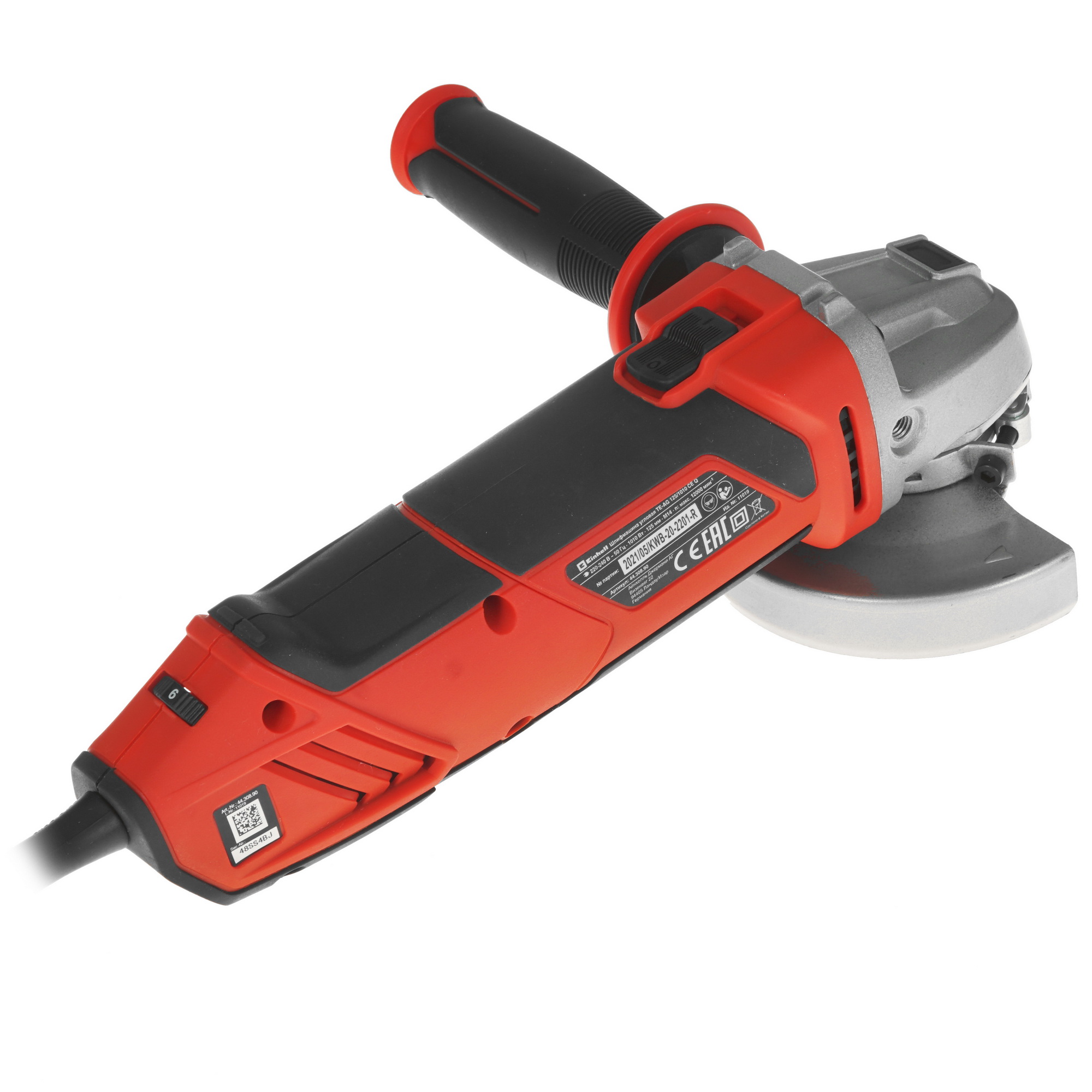 Углошлифовальная машина (УШМ) Einhell TE-AG 125/1010 CE Q 5346597 STDN-0036952 - Вид №1