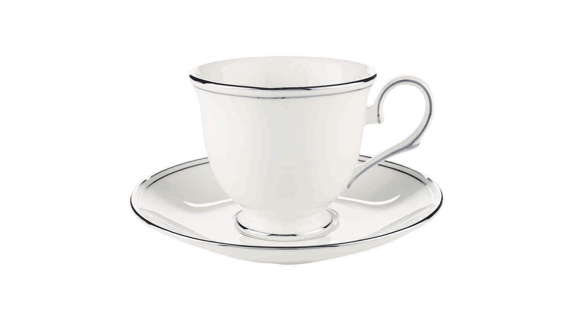 10667306 Lenox Сервиз чайный Lenox "Федеральный,платиновый кант" на 6 персон 21 предмет Фарфор костяной  - Вид №4