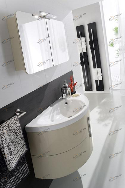 Ideagroup Тумба под умывальник подвесная одинарная Moon sun-id-1441251